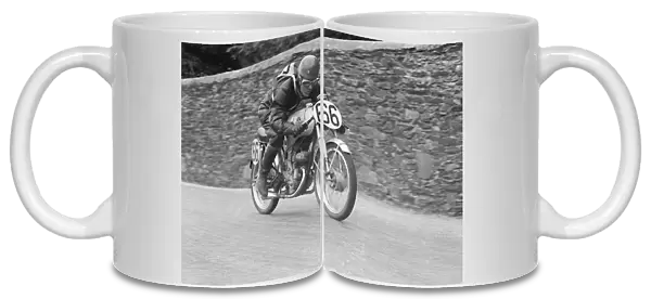 Lionel French (EMC Puch) 1952 Ultra Lightweight TT