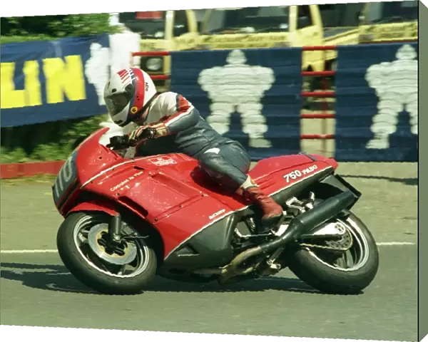 Andrew Evans (Ducati) 1988 Production B TT