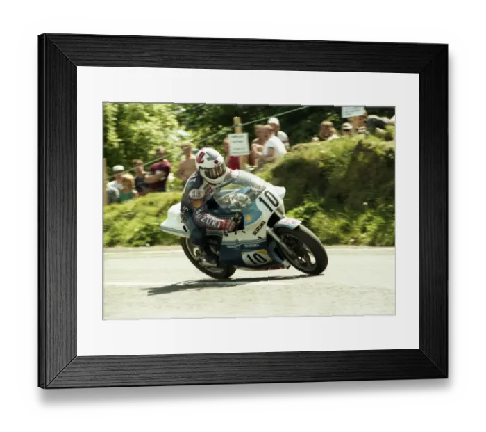 Framed Print : Mick Grant (Suzuki) 1984 Classic TT Framed Print : Mick Grant (Suzuki) 1984 Classic TT