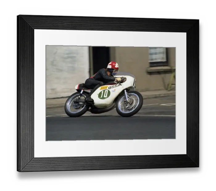 Framed Print : Santiago Herrero (Ossa) 1970 Lightweight TT Framed Print : Santiago Herrero (Ossa) 1970 Lightweight TT