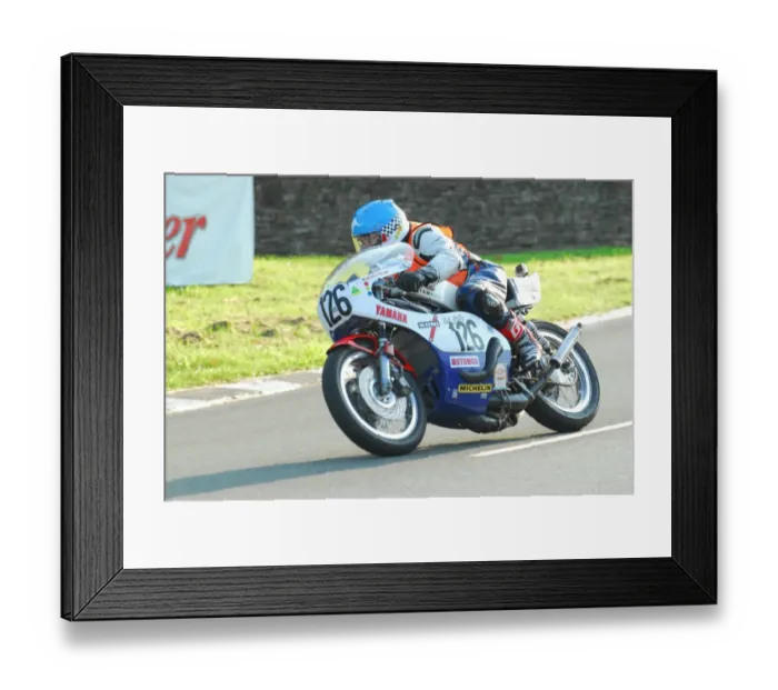 Framed Print : Noel Heenan (Yamaha) 2013 Classic TT practice Framed Print : Noel Heenan (Yamaha) 2013 Classic TT practice