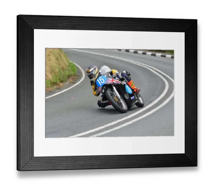 Framed Print : Dan Cooper (Norton) 2013 Junior Classic TT Framed Print : Dan Cooper (Norton) 2013 Junior Classic TT
