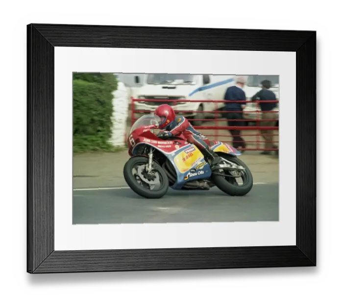 Framed Print : Alan Jackson (Moriwaki Kawasaki) 1983 Formula One TT Framed Print : Alan Jackson (Moriwaki Kawasaki) 1983 Formula One TT