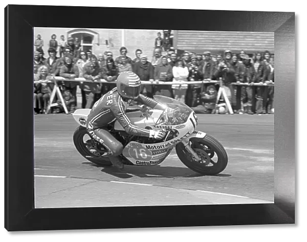 Helmut Kassner (Yamaha) 1975 Junior TT