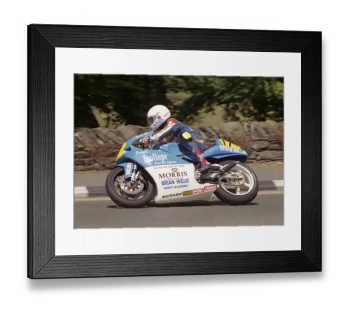 Framed Print : Gavin Lee (Yamaha) 1998 Senior TT Framed Print : Gavin Lee (Yamaha) 1998 Senior TT