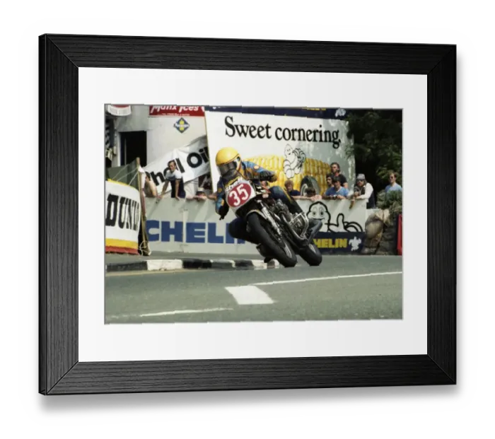 Framed Print : Ray Knight (Suzuki) 1982 Formula One TT Framed Print : Ray Knight (Suzuki) 1982 Formula One TT