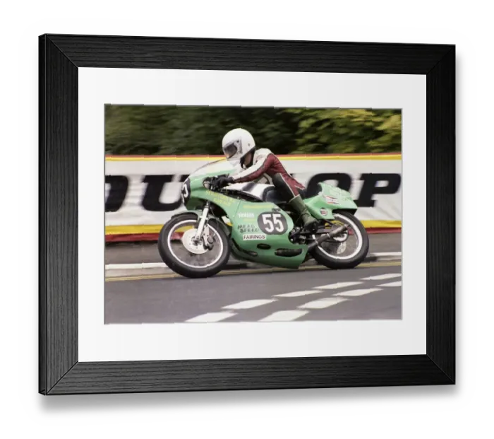 Framed Print : Peter Labuschagne (Yamaha) 1979 Formula 3 TT Framed Print : Peter Labuschagne (Yamaha) 1979 Formula 3 TT