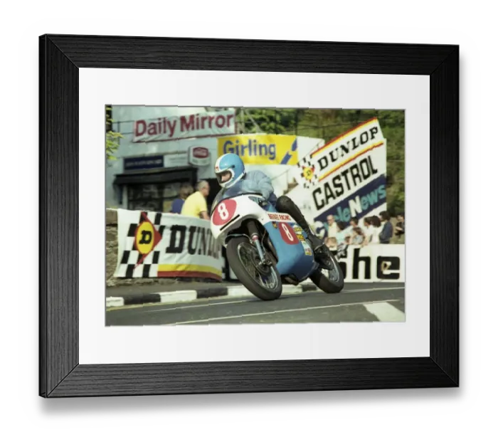 Framed Print : Malcolm Lucas (BSA) 1978 Formula One TT Framed Print : Malcolm Lucas (BSA) 1978 Formula One TT