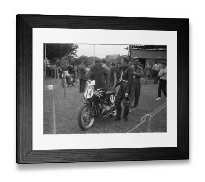 Framed Print : Ed La Belle (BMW) 1959 Formula One TT Framed Print : Ed La Belle (BMW) 1959 Formula One TT