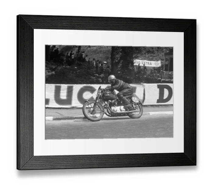 Framed Print : John Mason (Ariel) 1953 Senior Clubman TT Framed Print : John Mason (Ariel) 1953 Senior Clubman TT