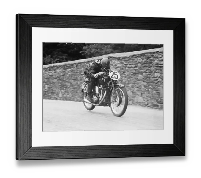 Framed Print : Charlie Luck (CLS) 1952 Lightweight TT Framed Print : Charlie Luck (CLS) 1952 Lightweight TT