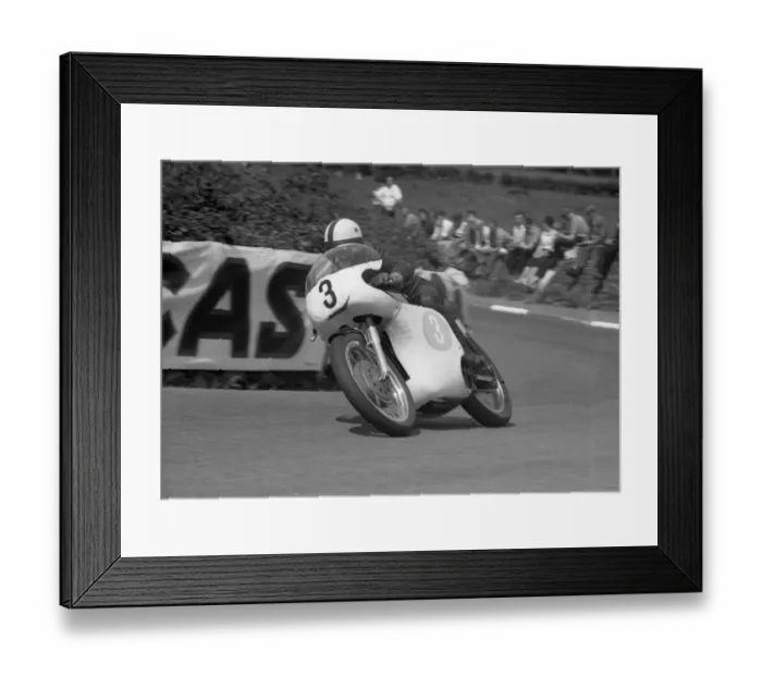 Framed Print : Derek Minter (Norton) 1961 Junior TT Framed Print : Derek Minter (Norton) 1961 Junior TT
