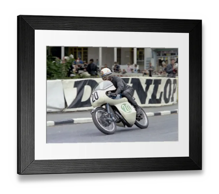 Framed Print : Syd Mizen (Greeves) 1965 Lightweight TT Framed Print : Syd Mizen (Greeves) 1965 Lightweight TT