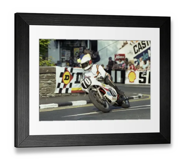 Framed Print : Derek Mortimer (Yamaha) 1978 Formula 3 TT Framed Print : Derek Mortimer (Yamaha) 1978 Formula 3 TT