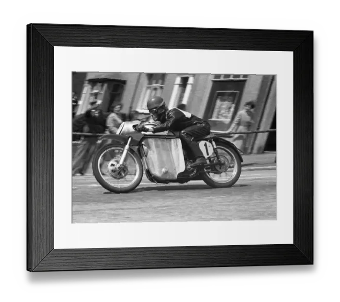 Framed Print : Ray Petty (Norton) 1954 Lightweight TT Framed Print : Ray Petty (Norton) 1954 Lightweight TT
