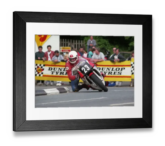 Framed Print : Richard Rose (Yamaha) 1990 Supersport 400 TT Framed Print : Richard Rose (Yamaha) 1990 Supersport 400 TT