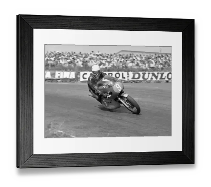 Framed Print : Heinz Rosner (MZ) 1966 Lightweight TT Framed Print : Heinz Rosner (MZ) 1966 Lightweight TT