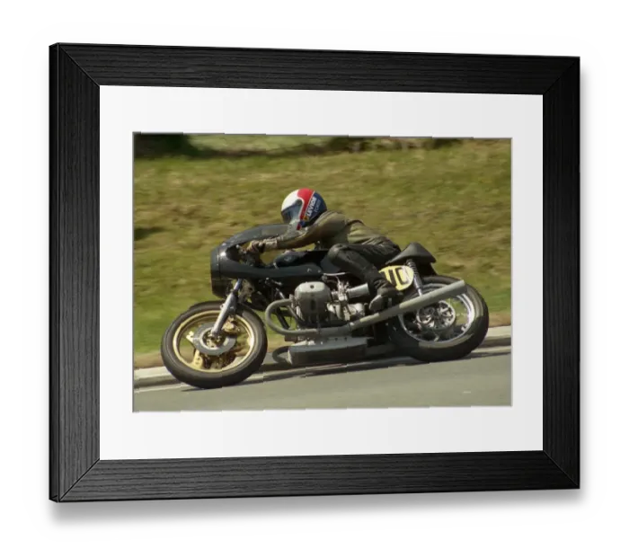 Framed Print : Hans Otto Butenuth (BMW) 1988 Senior TT Framed Print : Hans Otto Butenuth (BMW) 1988 Senior TT