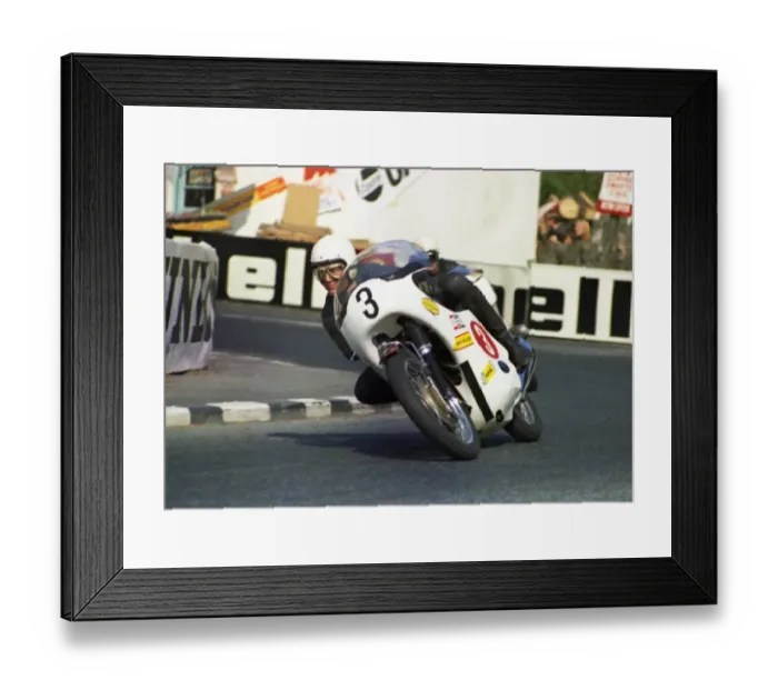 Framed Print : Paul Smart (Triumph) 1970 Production TT Framed Print : Paul Smart (Triumph) 1970 Production TT