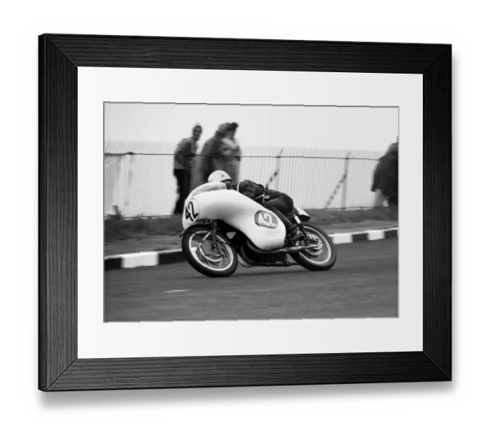 Framed Print : Yoshikaza Sunako (Yamaha) 1961 Ultra Lightweight TT Framed Print : Yoshikaza Sunako (Yamaha) 1961 Ultra Lightweight TT