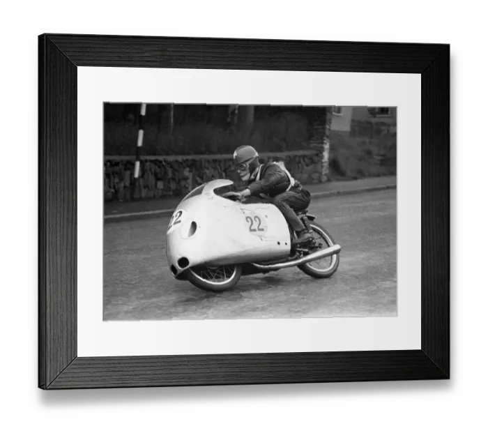 Framed Print : Luigi Taveri (MV) 1955 Lightweight TT Framed Print : Luigi Taveri (MV) 1955 Lightweight TT