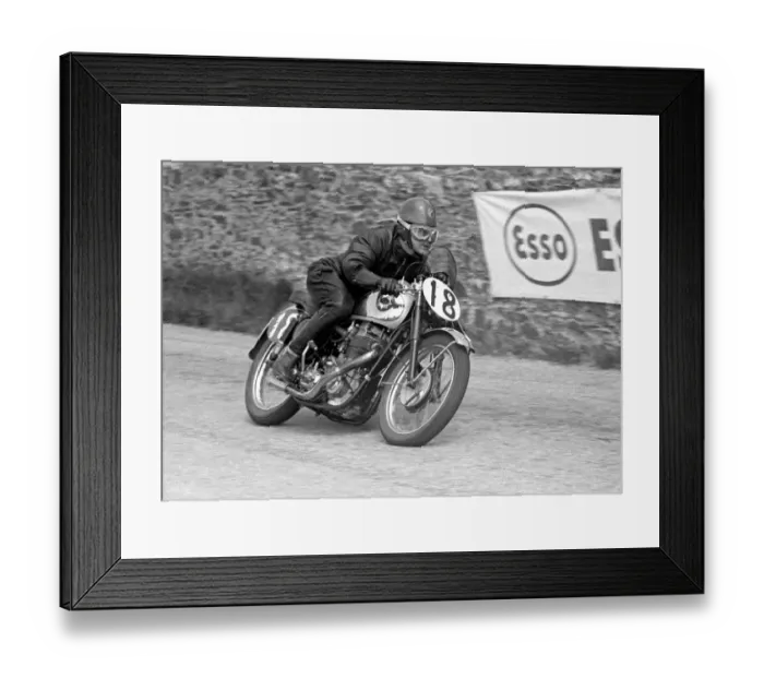 Framed Print : Percy Tait (BSA) 1954 Senior Clubman TT Framed Print : Percy Tait (BSA) 1954 Senior Clubman TT