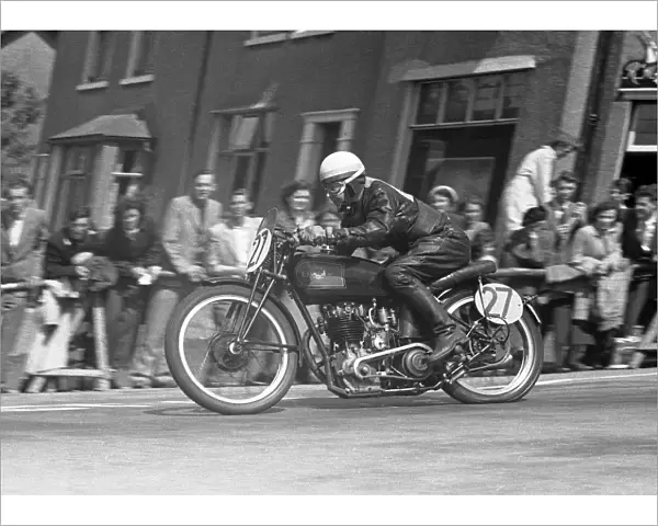 Sven Sorensen (Excelsior) 1953 Lightweight TT