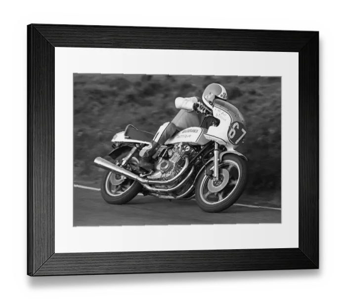 Framed Print : Bill Willison (Suzuki) practice, 1980 Formula One TT Framed Print : Bill Willison (Suzuki) practice, 1980 Formula One TT