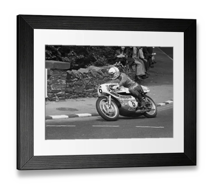 Framed Print : Charlie Williams (Johnson Yamaha) 1973 Senior TT Framed Print : Charlie Williams (Johnson Yamaha) 1973 Senior TT