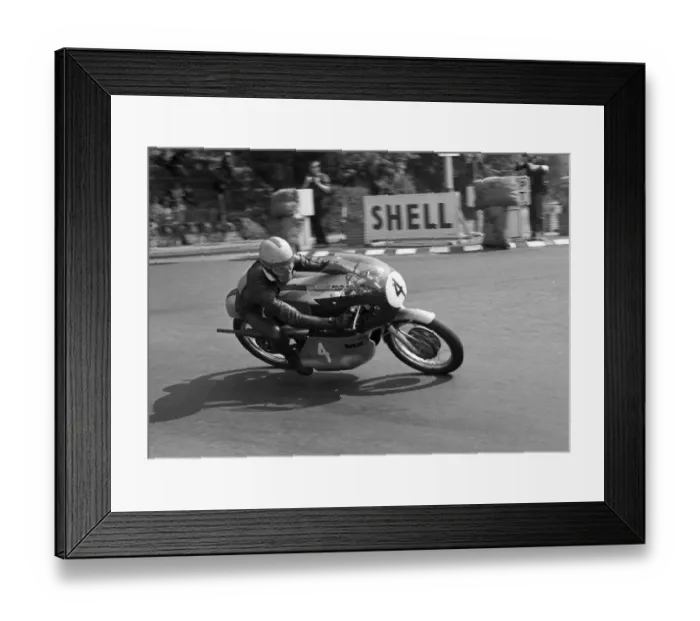 Framed Print : Derek Woodman (MZ) 1967 Junior TT Framed Print : Derek Woodman (MZ) 1967 Junior TT