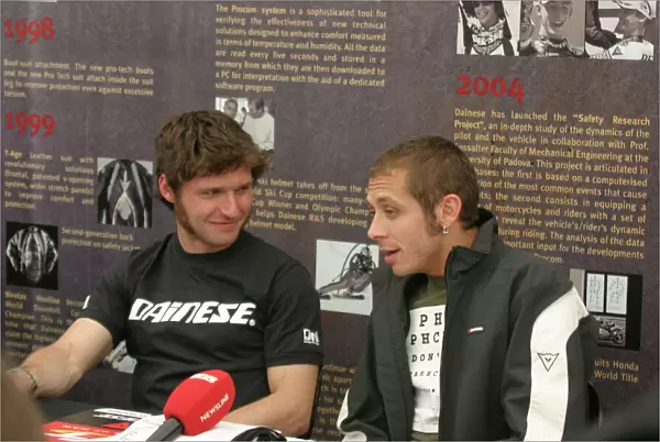 Two Racing Legends: Guy Martin & Valentino Rossi