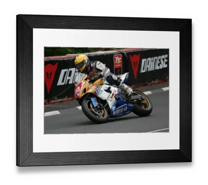 Framed Print : John Burrows (Suzuki) 2008 Superstock TT Framed Print : John Burrows (Suzuki) 2008 Superstock TT