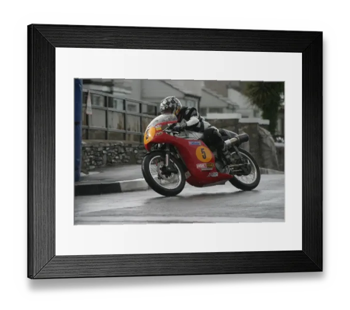 Framed Print : Chris Palmer (Norton) 2007 Classic TT Framed Print : Chris Palmer (Norton) 2007 Classic TT