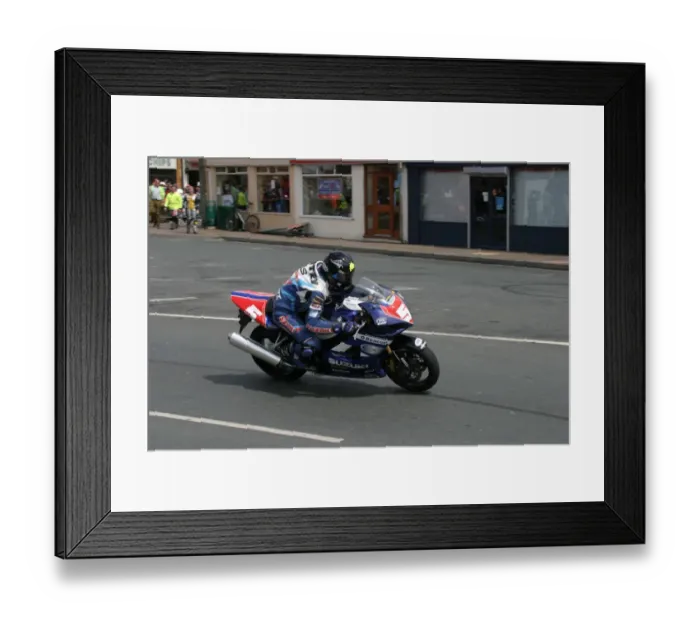 Framed Print : Bruce Anstey (Suzuki) 2004 Production TT Framed Print : Bruce Anstey (Suzuki) 2004 Production TT