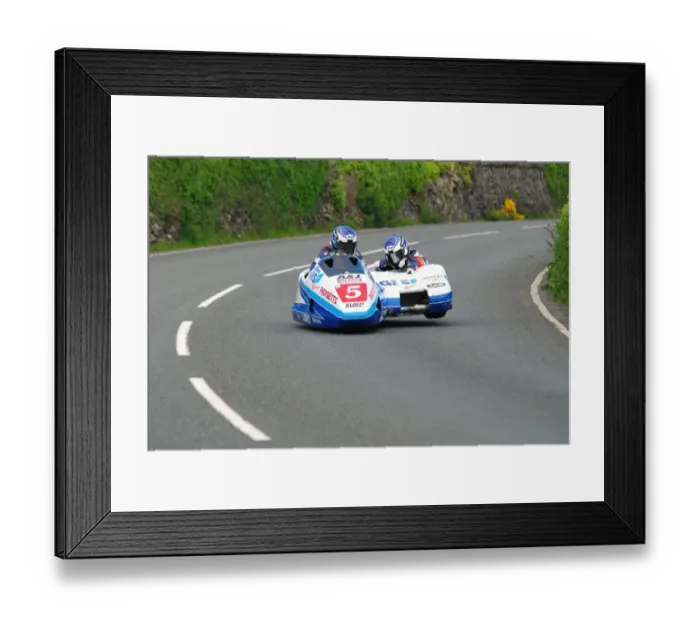 Framed Print : Klaus Klaffenbock & Dan Sayle (LCR Honda) 2010 Sidecar TT Framed Print : Klaus Klaffenbock & Dan Sayle (LCR Honda) 2010 Sidecar TT
