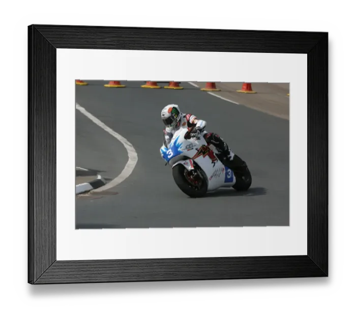 Framed Print : John McGuinness (Mugen) 2012 Zero TT Framed Print : John McGuinness (Mugen) 2012 Zero TT