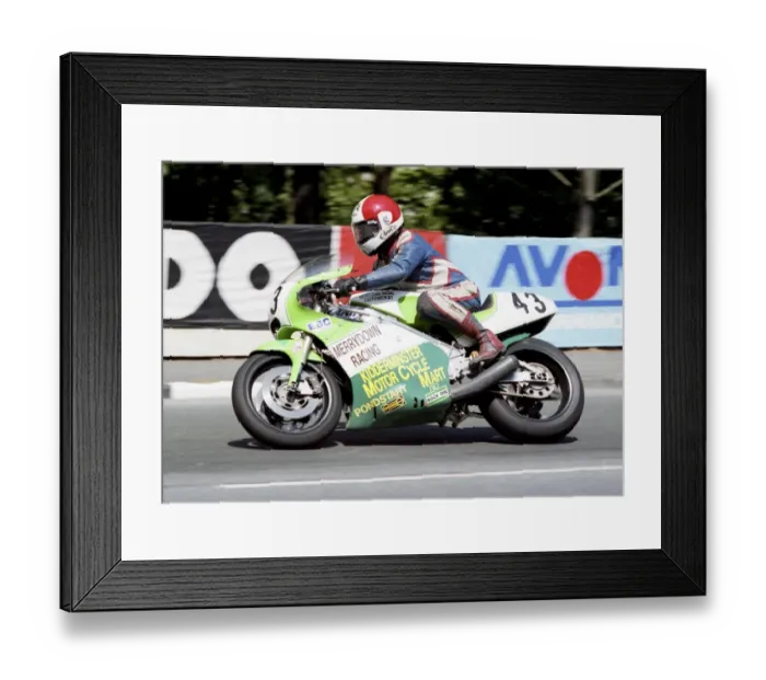 Framed Print : Tony Rutter (Ducati) 1991 Formula One TT Framed Print : Tony Rutter (Ducati) 1991 Formula One TT