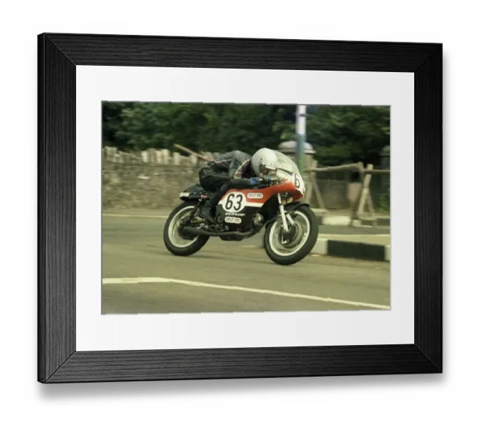 Framed Print : Paul Barrett (Harley Davidson) 1983 Junior Classic Manx Grand Prix Framed Print : Paul Barrett (Harley Davidson) 1983 Junior Classic Manx Grand Prix