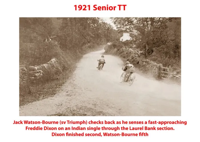 Framed Print : 1921 Senior TT