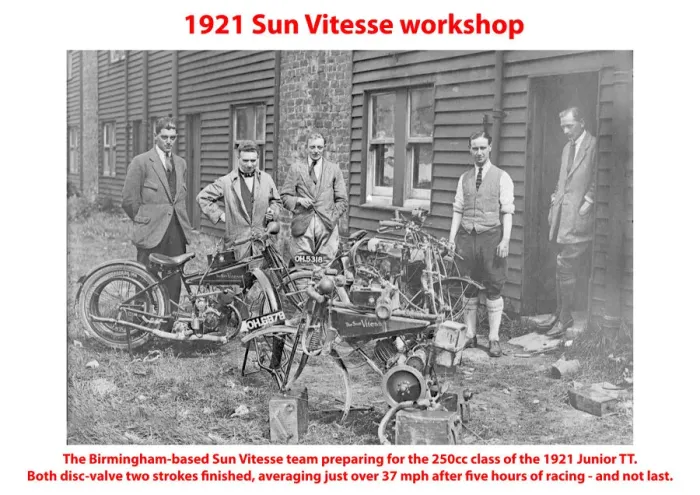 Framed Print : 1921 Sun Vitesse workshop Framed Print : 1921 Sun Vitesse workshop