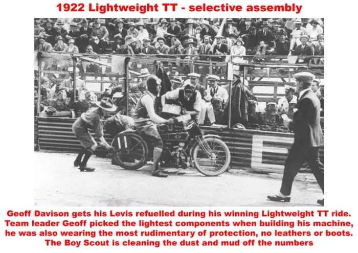 Framed Print : 1922 Lightweight TT - selective assembly Framed Print : 1922 Lightweight TT - selective assembly