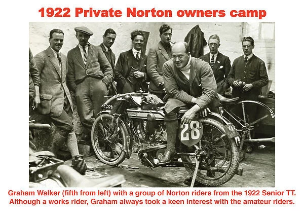 1922 Private Norton owners camp
