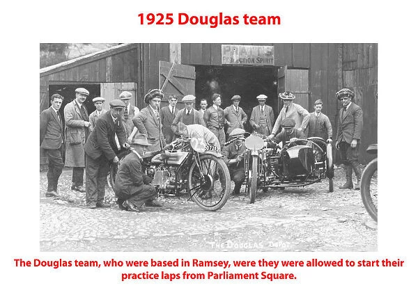 1925 Douglas team