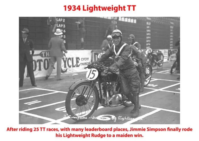 Framed Print : 1934 Lightweight TT Framed Print : 1934 Lightweight TT