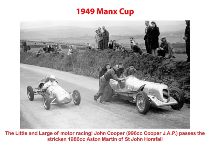 Framed Print : 1949 Manx Cup Framed Print : 1949 Manx Cup
