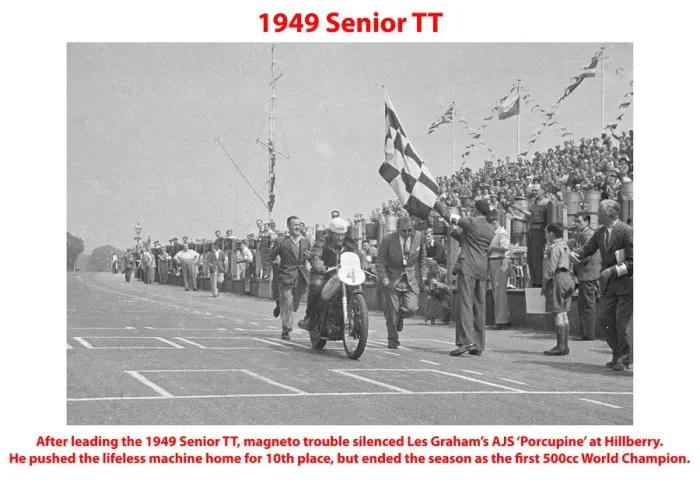 Framed Print : 1949 Senior TT Framed Print : 1949 Senior TT