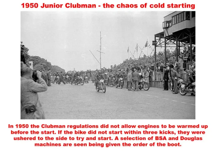 Framed Print : 1950 Junior Clubman - the choas of cold starting Framed Print : 1950 Junior Clubman - the choas of cold starting