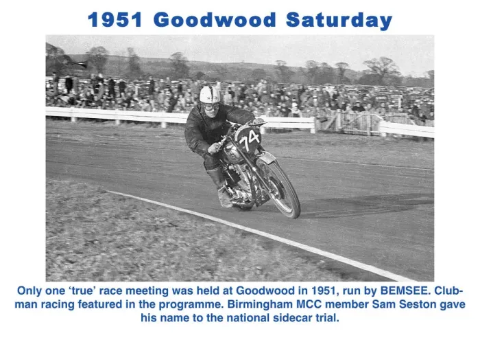 Framed Print : 1951 Goodwood Saturday Framed Print : 1951 Goodwood Saturday