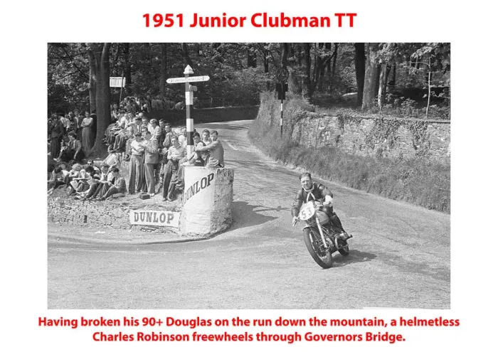 Framed Print : 1951 Junior Clubman TT Framed Print : 1951 Junior Clubman TT