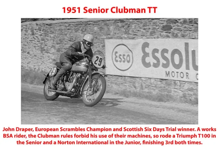 Framed Print : 1951 Senior Clubman TT Framed Print : 1951 Senior Clubman TT